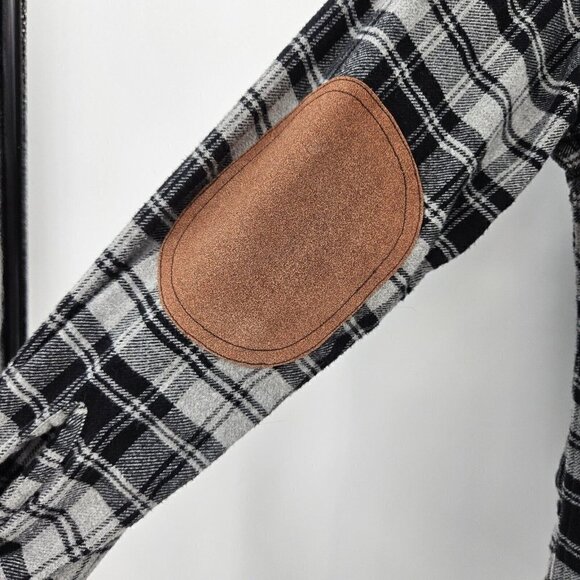 Pendleton Hawthorne Plaid Button Up Flannel Shirt Gray Men's M Outdoors Academia - Picture 6 of 13